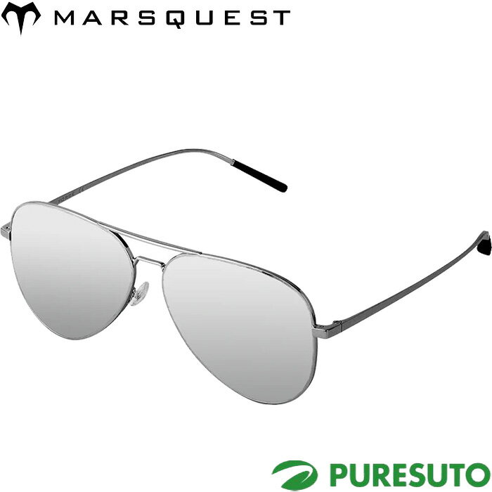 乐天商城 - マーズクエスト MARSQUEST サングラス フォース FORCE F01 シルバー×クォーツ ミラーレンズ 2025年モデル 偏光レンズ スポーツ アウトドア ゴルフ タウンユース メンズ レディース ユニセックス おしゃれ ブランド