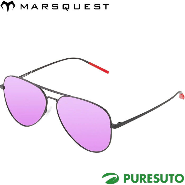 乐天商城 - マーズクエスト MARSQUEST サングラス フォース FORCE F08 ブラック×パープル ミラーレンズ 2025年モデル 偏光レンズ スポーツ アウトドア ゴルフ タウンユース メンズ レディース ユニセックス おしゃれ ブランド