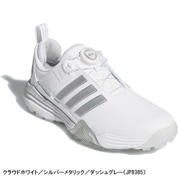 レディース アディダス ゴルフ ゴルフシューズ アディパワー 26 ボア スパイクレス スパイクレスシューズ OPJ12 JP8385 JP8386 JP8387 adidas golf ADIPOWER 26 BOA SPIKELESS GOLF SHOES ダイヤル式 2026年モデル 2E相当 女性用 おしゃれ ブランド