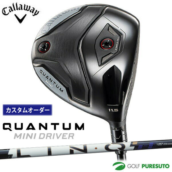 Rakuten - 【カスタムオーダー】キャロウェイ QUANTUM MINI ドライバー LIN-Q PC BLUE 2026年モデル[Callaway][クアンタム ミニドライバー］[ゴルフクラブ]【■CCO■】