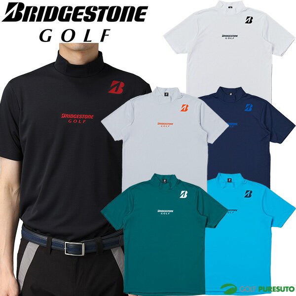 乐天商城 - ブリヂストン ゴルフ 半袖 モックネックシャツ B-01 メンズ IGM01A トップス ゴルフウェア 2026年春夏モデル 春夏ウェア BRIDGESTONE GOLF ブリヂストンゴルフ おしゃれ ブランド