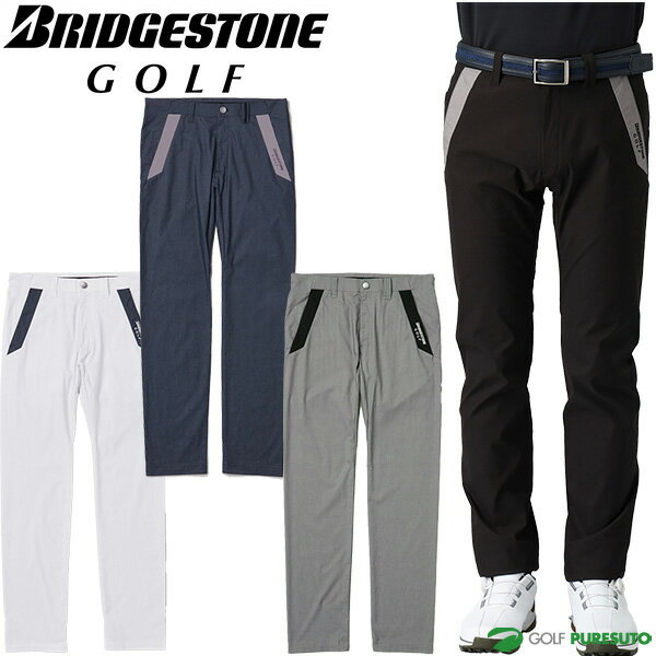 BRIDGESTONE - ブリヂストン ゴルフ ロングパンツ B-1000ADV メンズ IGM02K ゴルフウェア 2026年春夏モデル 春夏ウェア BRIDGESTONE GOLF ブリヂストンゴルフ お裾直し無料 suso おしゃれ ブランド