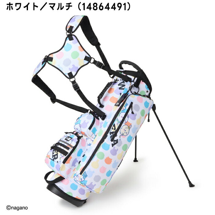 ニューエラ 9.0型 48インチ スタンド キャディーバッグ ちいかわ ちいかわ・ハチワ...
