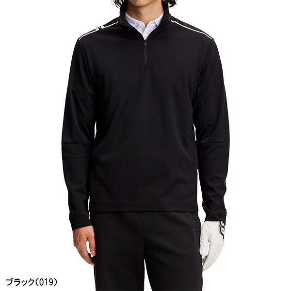 J.リンドバーグ ゴルフ 長袖 ハーフジップ ミッドレイヤー メンズ 071-35213 クウォータージップ アウター ジャケット ゴルフウェア 2026年春夏モデル J.LINDEBERG GM38A Leon Quarter Zip Mid Layer おしゃれ ブランド