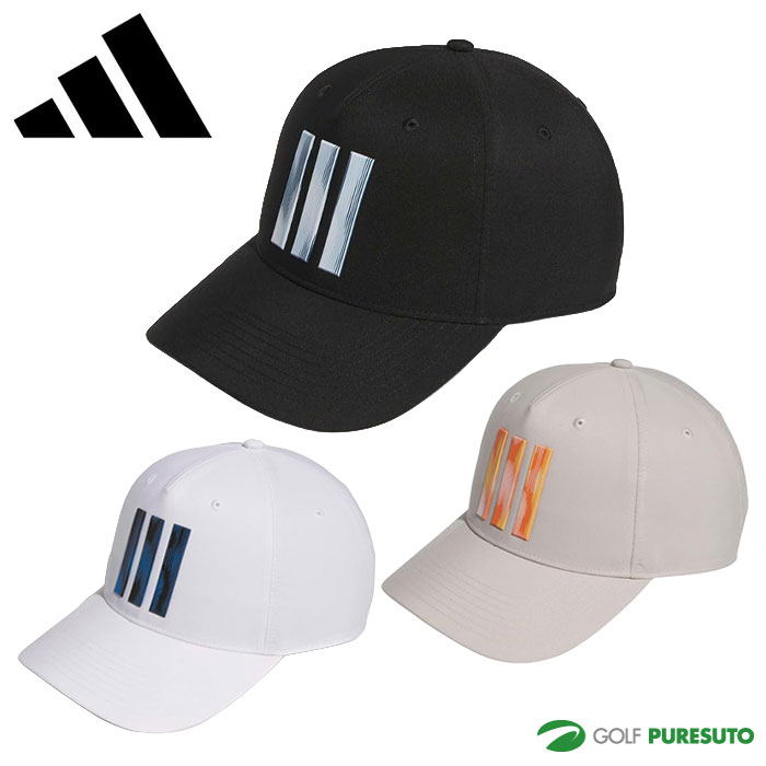 ADIDAS - アディダス ゴルフ ゴルフキャップ グラフィック スリーストライプス メンズ VC407 JZ0443 JZ0444 JZ0445 ヘッドウェア 帽子 ゴルフウェア 2026年春夏モデル adidas golf おしゃれ ブランド