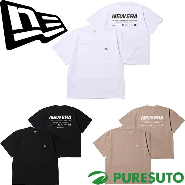 Rakuten - ニューエラ 半袖 ユーティリティー オーバーサイズド Tシャツ Archive Logo ユニセックス14774262 14774263 14774264 NEW ERA NEWERA メンズ レディース アウトドア カジュアル スポーツ タウンユース ラッシュ生地 吸汗速乾 オーバーサイズ 海 プール おしゃれ ブランド