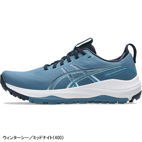 アシックス ゴルフシューズ ゲル カヤノ エース3 ワイド スパイクレスシューズ GEL-KAYANO ACE 3 WIDE メンズ 1111A267 400 3E相当 防水 2026年秋冬モデル asics フットウェア 靴 シューレース 紐タイプ おしゃれ ブランド