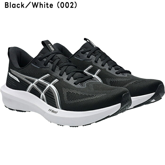 アシックス ランニングシューズ GT-1000 14 Black／White 1011C077 2026年モデル 紐タイプ シューレース ASICS