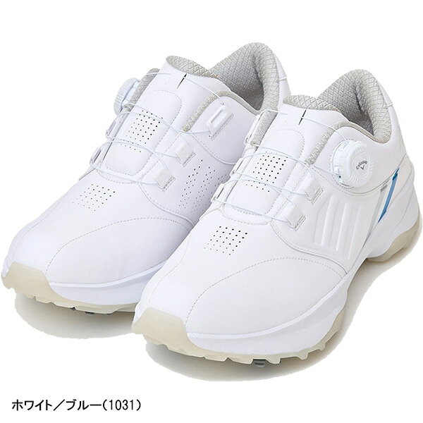 キャロウェイ ゴルフシューズ AEROSPORT エアロスポーツ スパイクシューズ メンズ C26996130 3E相当 ダイヤル式 2026年春夏モデル Callaway 靴 鋲 おしゃれ ブランド