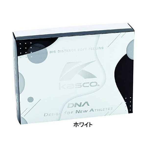 キャスコ ゴルフボール DNA 1ダース（12球入り）ダース箱 飛び系 ディスタンス系 ...