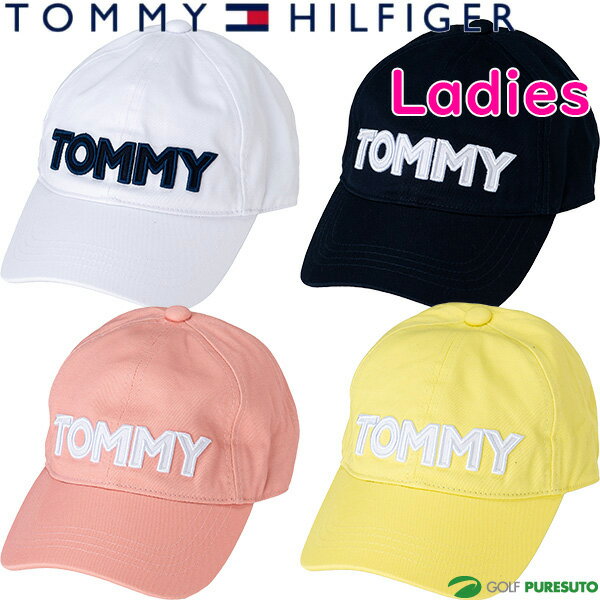 楽天スポーツ　プレストレディース トミー ヒルフィガー ゴルフ ゴルフキャップ TOMMY THMB209F 帽子 ヘッドウェア おしゃれ golf ブランド