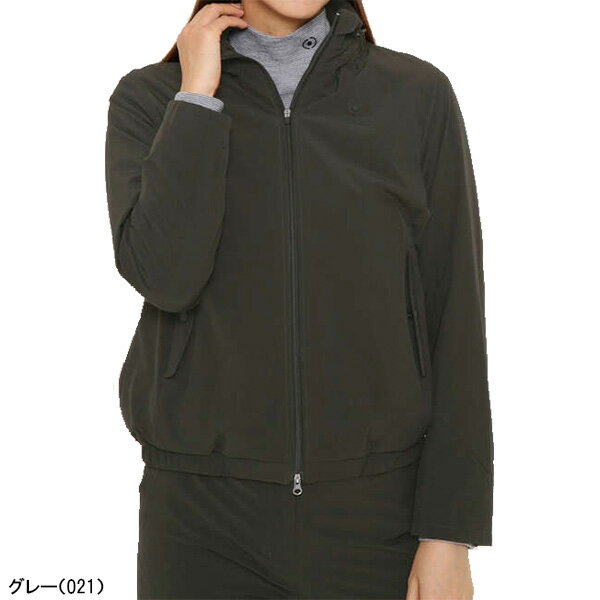 レディース ピン アパレル ゴルフウェア 長袖 フルジップ ストレッチ ジャケット 622-1220004 防風 撥水 アウター おしゃれ