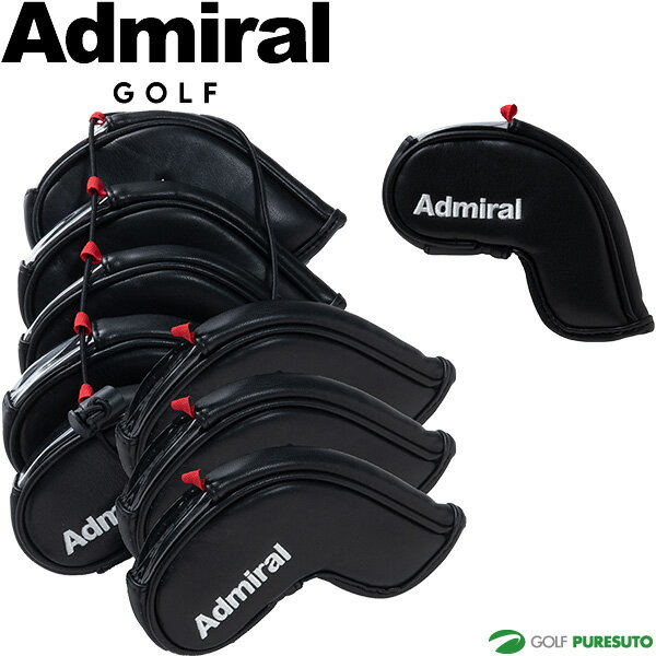 アドミラルゴルフ ヘッドカバー アイアンセット 8個入り ADMG2BH8 アイアンカバー おしゃれ 番手別 golf 高級 ブランド