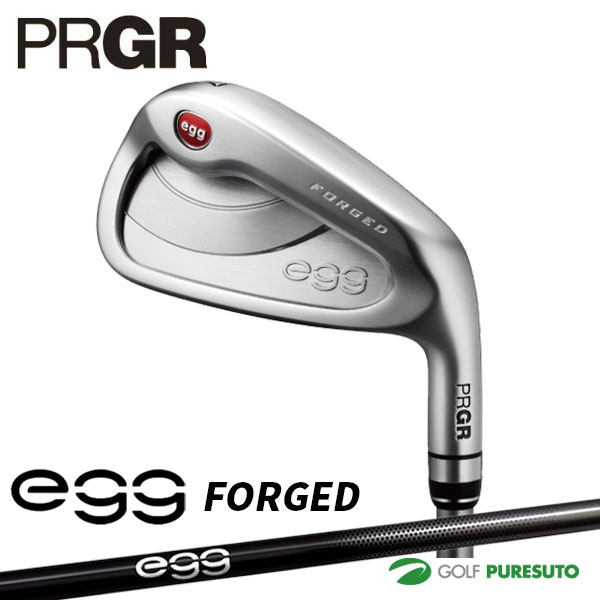 プロギア NEW egg FORGED アイアン 単品（ 5 6 AW AS SW）オリジナルカーボンシャフト 2019年モデル 日本仕様 PRGR ニューエッグ フォージド ゴルフクラブ golf