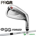 プロギア NEW egg FORGED アイアン 単品（ 5 6 AW AS SW）オリジナルソフトスチールシャフト 2019年モデル 日本仕様 PRGR ニューエッグ フォージド ゴルフクラブ golf