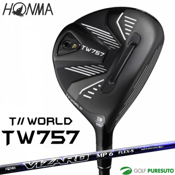 {ԃSt cA[[h TW757 tFAEFCEbh VIZARD MPVtg HONMA TOUR WORLD FW z}St StNu golf