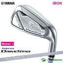 レディース ヤマハ inpres DRIVE STAR アイアン 単品(#6、AW) VANQUISH for inpres LM423i オリジナルカーボンシャフト YAMAHA Golf ヤマハゴルフ インプレス ドライブスター 女性 ゴルフクラブ その1