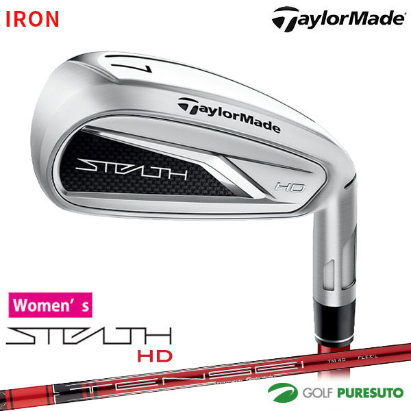 レディース テーラーメイド STEALTH HD アイアン 単品 #6 AW TENSEI RED TM40 22 カーボンシャフト 日本仕様 Taylormade ステルスアイアン ゴルフクラブ 型落ち 新品