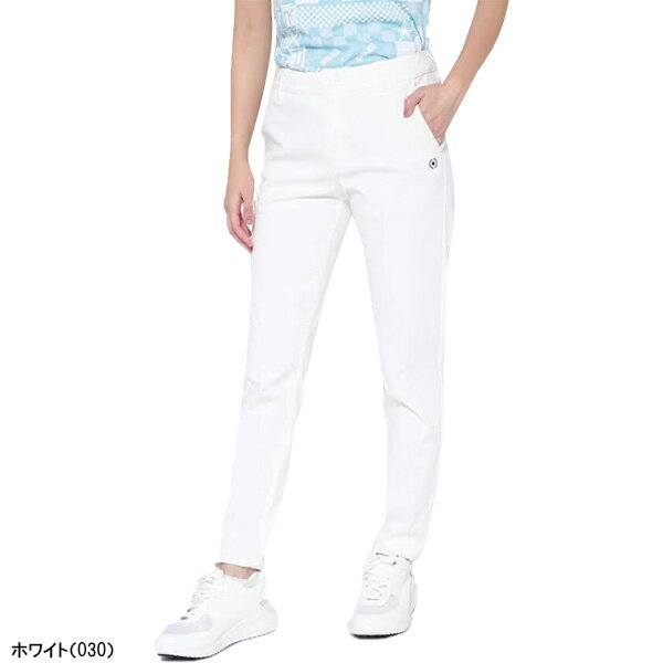 【レディース】ピン アパレル ロングパンツ ニットツイル ライトテーパード5ポケットストレッチパンツ 622-3131106 ゴルフウェア【suso】 golf