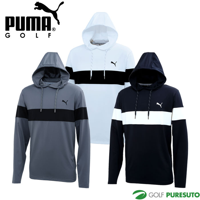 プーマ ゴルフ ストレッチ MATTR カラー ブロックフーディー 620760 ゴルフウェア おしゃれ パーカー ブランド