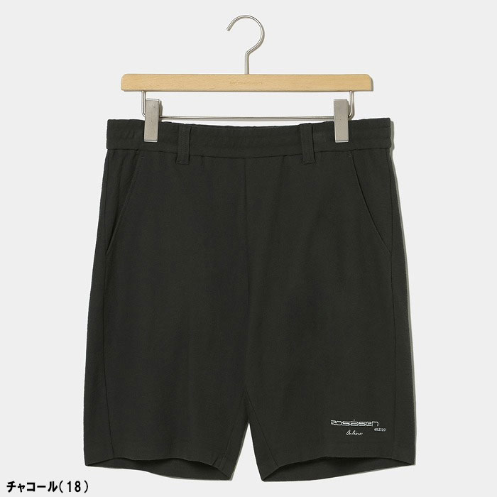 ロサーセン A-Line ドライタッチ パイル風 ショートパンツ 047-78442 ゴルフウェア おしゃれ ブランド メンズ ズボン 短パン