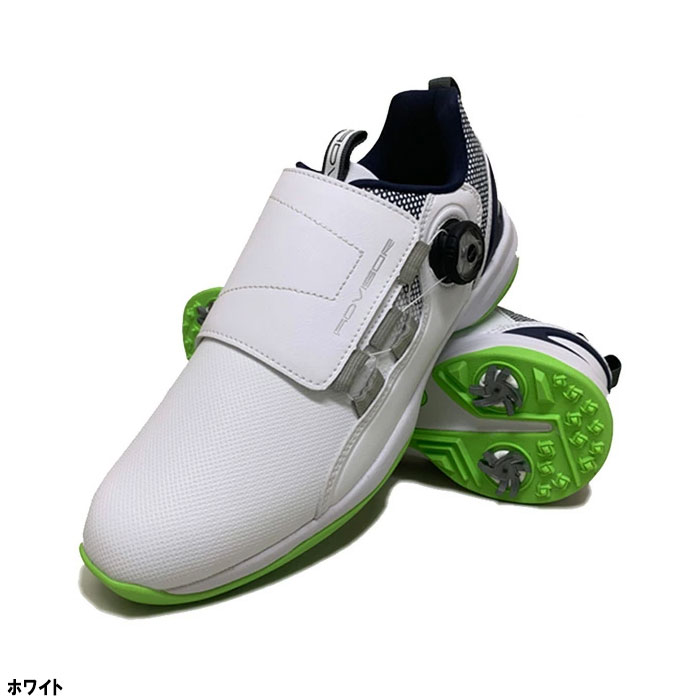 レディース アドバイザー ゴルフシューズ ADGS2022L ソフトスパイクシューズ おしゃれ atop ダイヤル式 靴 かっこいい