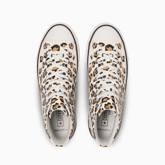 コンバース ゴルフシューズ ALL STAR GF LEOPARD HI スパイクレス 33500330 2023年...