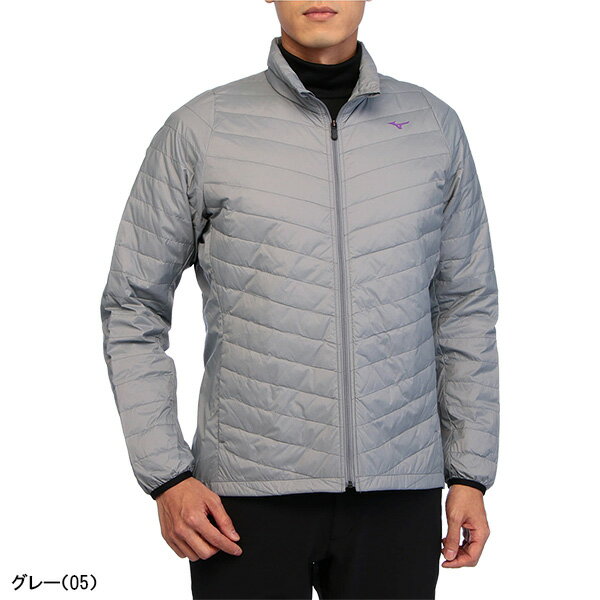 ミズノ ゴルフ 長袖 フルジップ ブルゾン ブレスサーモムーブダウン メンズ E2ME2505 アウター ジャケット ゴルフウェア 秋冬モデル 秋冬ウェア Mizuno Golf 収納袋付き ポケッタブル 発熱素材 E2ME250505 E2ME250509 E2ME250514 E2ME250520 E2ME250543 E2ME250545 おしゃれ