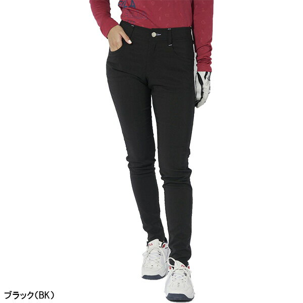 レディース フィラ ゴルフ ロングパンツ 793-300 ゴルフウェア 2023年秋冬モデル FILA GOLF お裾直し無料！ 793300 女性用 ストレッチ 保温 suso おしゃれ ブランド