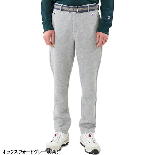 チャンピオン ゴルフ ロングパンツ テックウィーブ 3LS ロングパンツ 23FW メンズ C3-YG203 ゴルフウェア 2023年秋冬モデル Champion golf 秋冬ウェア ボトムス おしゃれ ブランド