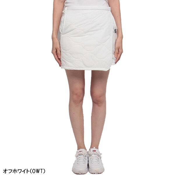 【レディース】フィラ ゴルフ 中綿キルト ラップスカート 撥水ナイロン 793-946 ゴルフウェア 防寒対策 フリーサイズ 2023年秋冬モデル FILA GOLF 秋冬ウェア 793946 女性用 おしゃれ