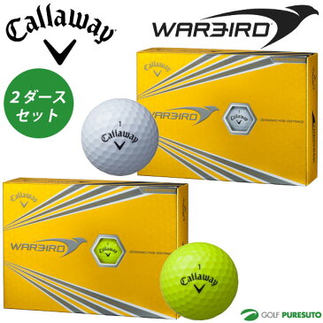 キャロウェイ ウォーバード ゴルフボール 2ダースセット （24球入）2017年モデル