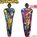 ラウドマウス ヘッドカバー ユーティリティー用 LM-HC0013／UT 773-995 ユーティリティ Ut用 LOUDMOUTH メンズ レディース ユニセックス 773995 おしゃれ ゴルフ小物 ゴルフグッズ ゴルフクラブカバー