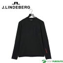 J.リンドバーグ ゴルフ クルーネック ニット 071-31411 ゴルフウェア トップス 2024年春夏モデル J.LINDEBERG おしゃれ 高級ブランド メンズ 長袖