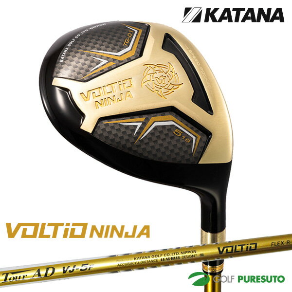  ܥƥ ˥󥸥 TG-01 եå TOUR AD VJ-5Fե ܻ KATANA VOLTIO NINJA TG-01 FAIRWAY WOOD