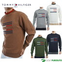 トミーヒルフィガー ゴルフ ビッグフラッグ クルーネックセーター THMA459 ゴルフウェア トップス 2024年秋冬モデル TOMMY HILFIGER お...