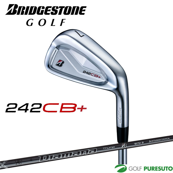 乐天商城 - ブリヂストンゴルフ 242CB+ アイアン 6本セット （#5〜9、PW） Diamana Thump iB70 カーボンシャフト 2024年モデル BRIDGESTONE GOLF ゴルフクラブ