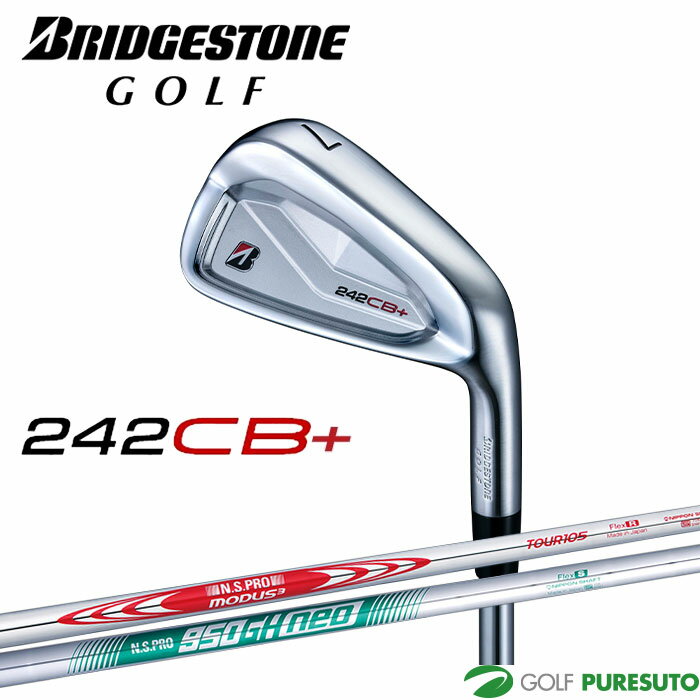乐天商城 - ブリヂストンゴルフ 242CB+ アイアン 6本セット （#5〜9、PW） MODUS3 TOUR105 ／ 950GH neo スチールシャフト 2024年モデル BRIDGESTONE GOLF ゴルフクラブ