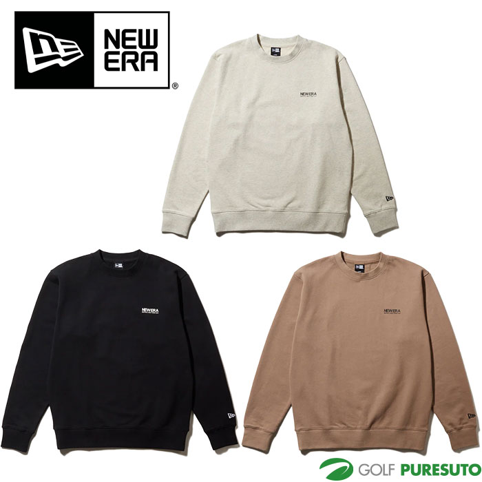 二ューエラ ゴルフ 裏毛 スウェット クルーネック The Origin 14324645／14324646／14324647 ゴルフウェア トップス 2024年秋冬モデル New Era Golf おしゃれ ブランド