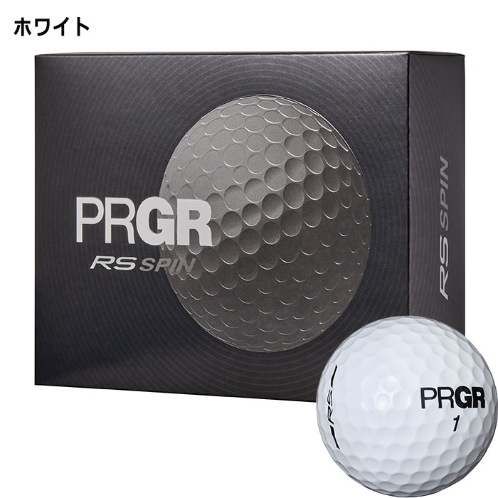 プロギア PRGR ゴルフボール RS SPIN アールエススピン 2024年モデル 1ダース（12...