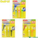 ライト パワーコイルティー3本セット T-310 Lite Golf tee ゴルフ小物 ゴルフグッズ ティー 高さ 40mm