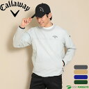 キャロウェイ 8WAYストレッチ プルオーバー C24115101 トップス ゴルフウェア 2024年春夏モデル Callaway おしゃれ メンズ 長袖