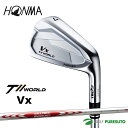 本間ゴルフ ツアーワールド Vx アイアン 5本セット(#6-#P) NS PRO MODUS3 TOUR 105 スチールシャフト 2024年モデル HONM...