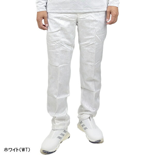 フィラ ゴルフ ロングパンツ ジャガードタフタ カモフラ柄 裏蓄熱 メンズ 783-305 ボトムス ゴルフウェア 2023年秋冬モデル FILA GOLF 秋冬ウェア 783305 ドローコード おしゃれ ブランド