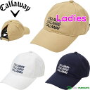 レディース キャロウェイ ゴルフキャップ ポニーテールキャップ C24191201 帽子 ヘッドウェア Callaway Golf 女性用 秋冬モデル 秋冬ウェ...