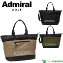 アドミラル ゴルフ コーティングポリエステル トートバッグ ADMZ5ATA ゴルフバッグ 2025年春夏モデル Admiral Golf おしゃれ ブランド ...