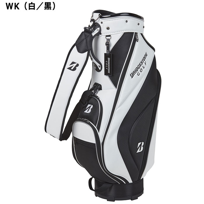 ブリヂストン ゴルフ 9.0型 軽量 ベーシックモデル キャディバッグ CBG422 ゴルフバッグ カートタイプ ネームプレート刻印無料 2025年春夏モデル BRIDGESTONE GOLF おしゃれ ブランド かっこいい メンズ
