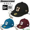 ブリヂストン ゴルフ ニューエラ コラボ ボールポーチ ボールケース ユニセックス AC24N1 NEWERA コラボレーション キャップ型 帽子型 3球収納可...
