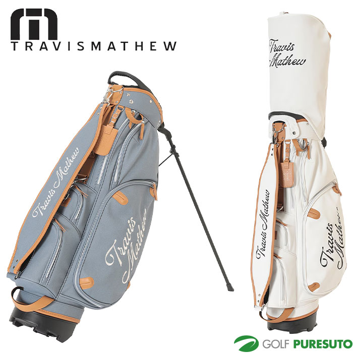 トラヴィスマシュー ゴルフ 8.5型 CANVAS スタンド キャディバッグ 7AL903 ゴルフバッグ スタンドタイプ 2025年春夏モデル TravisMathew GOLF おしゃれ ブランド メンズ レディース かっこいい