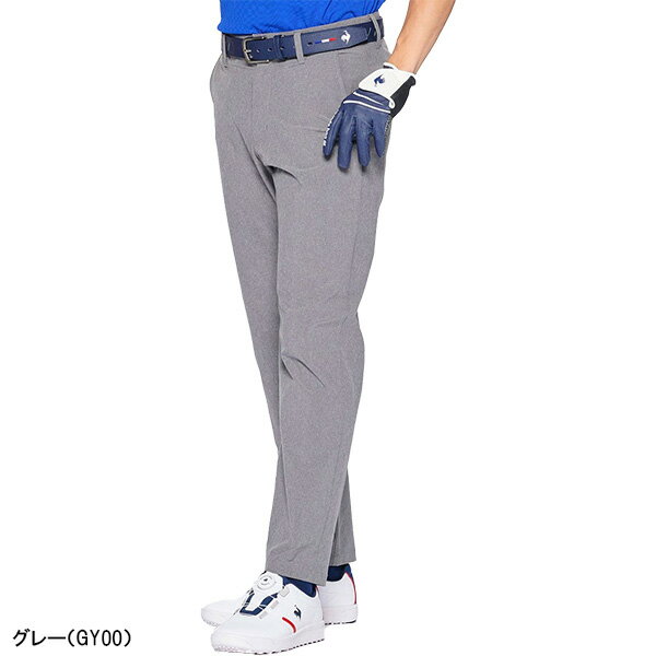 ルコックスポルティフ ゴルフ ロングパンツ 9分丈 テーパードパンツ メンズ LG5SLP53M ボトムス ゴルフウェア 2025年春夏モデル le coq sportif golf 春夏ウェア 吸汗速乾 2WAYストレッチ おしゃれ ブランド